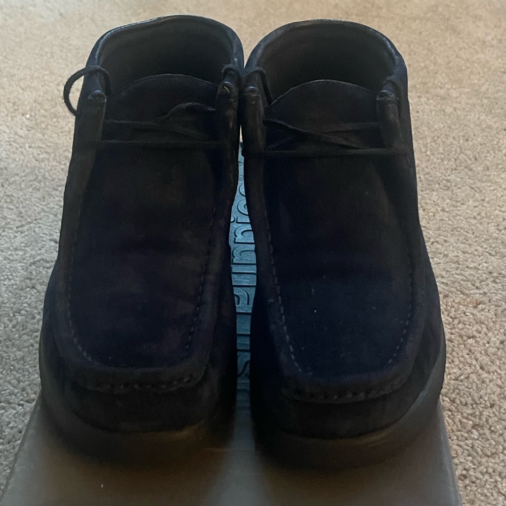 Bridgeport Navy Riverbuck Hush Puppies